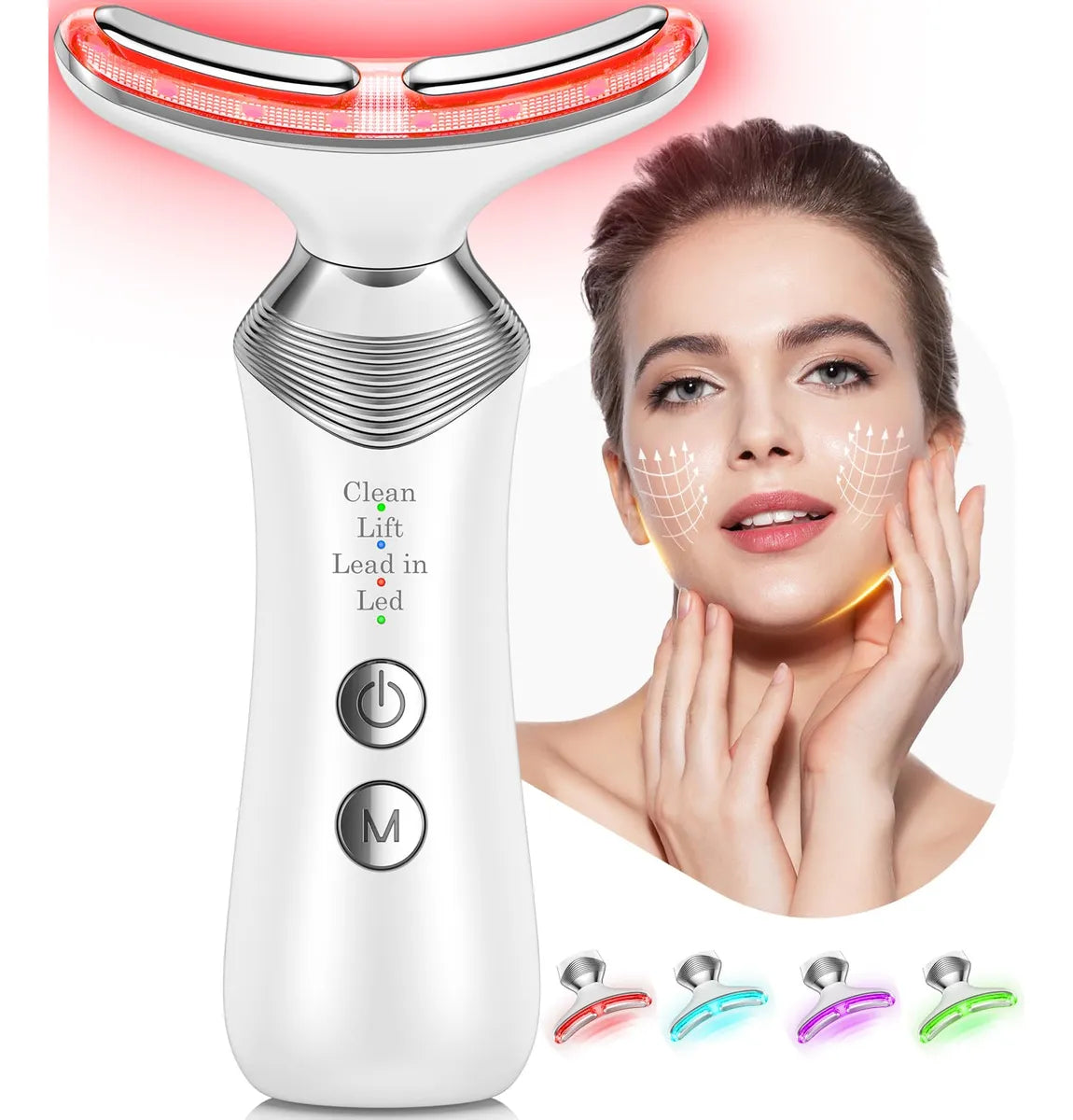 TONIFICADOR FACIAL ELECTRICO -  Eliminador Arrugas e imperfecciones 🌸✨