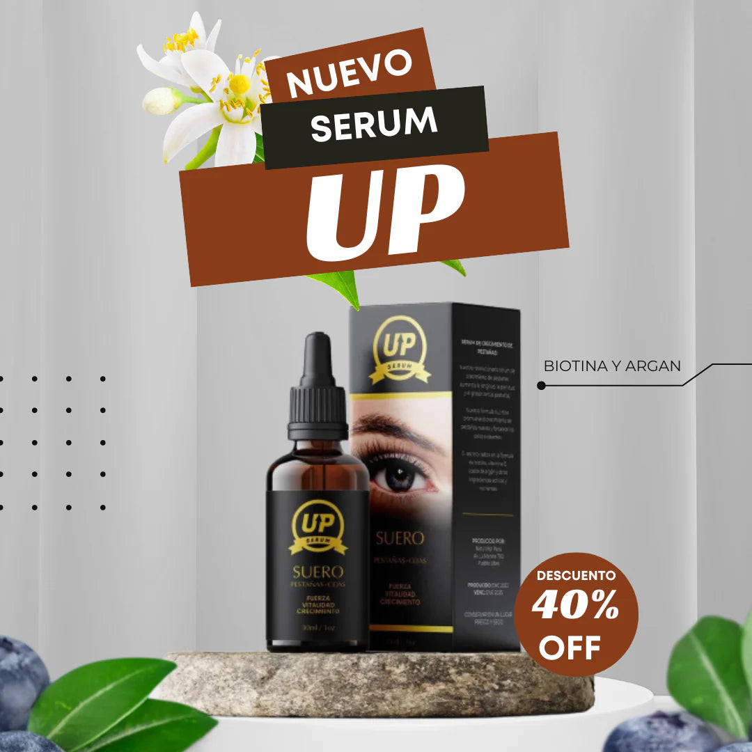 SERUM UP PRO  “Crecimiento visible, belleza natural.”